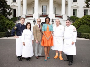 White House/Orange Crocs
